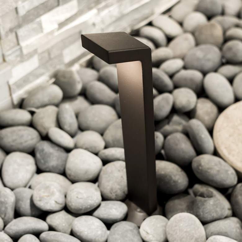 Image 2 WAC 23 1/2"H Bronze Linear 3000K LED Landscape Path Light more views