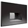 WAC 3.13"H 1-Light Deck & Patio Light in Bronze on Brass