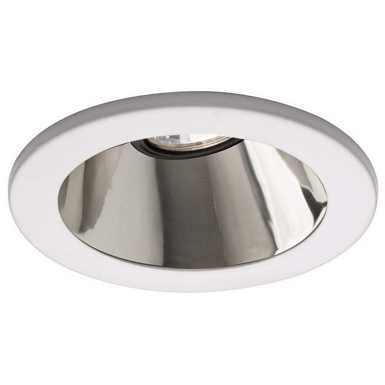 Image 1 WAC 4 inch Low Voltage Reflector Recessed Light White Trim