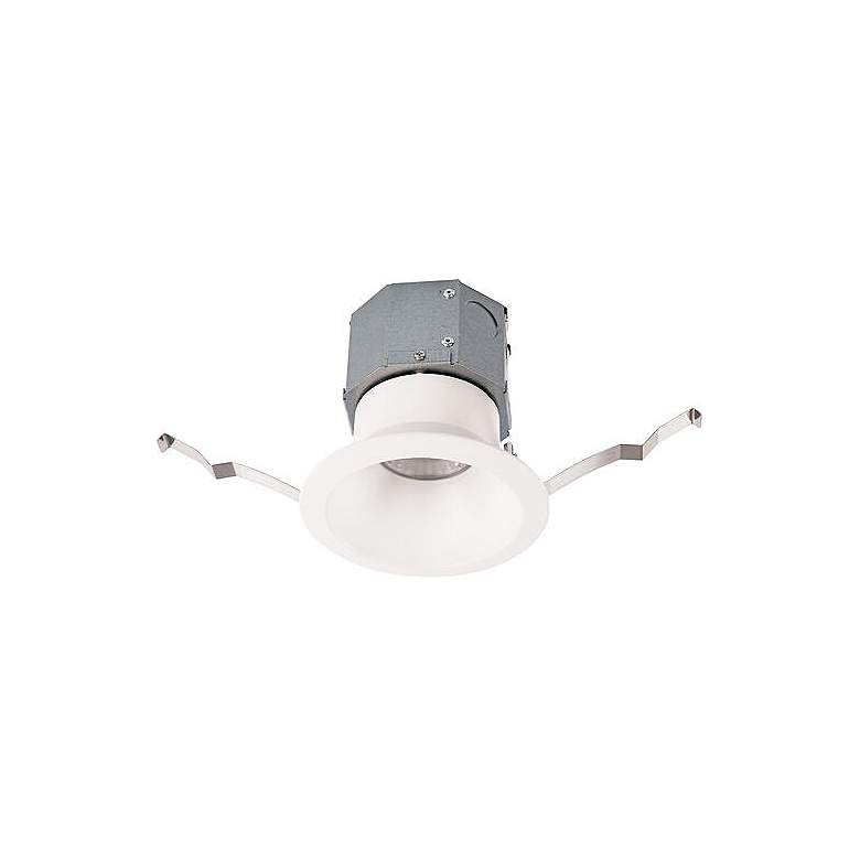 Image 1 WAC 4 inch Round Pop-In LED Canless Recessed Light