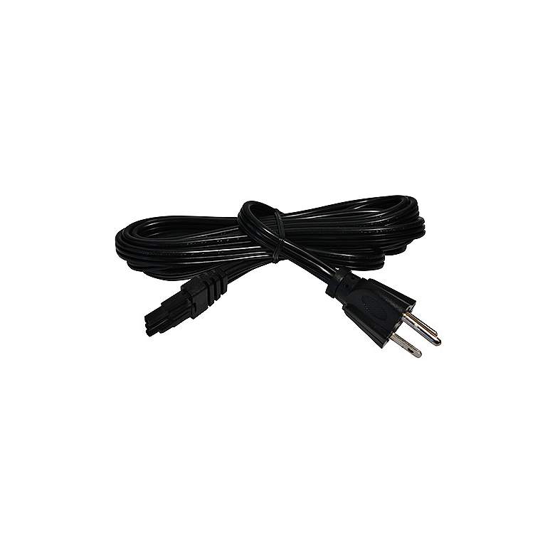 Image 1 WAC  6' Black Plug-in Power Cord