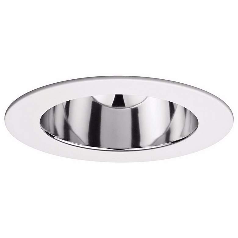 Image 1 WAC 6 inch Downlight Clear Reflector White Recessed Trim