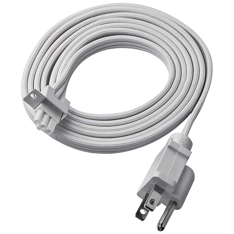 Image 1 WAC 6&#39; White Plug-in Power Cord