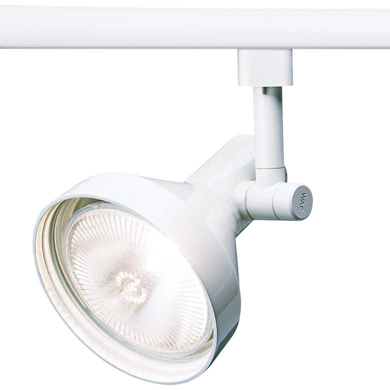 Image 1 WAC 738 L White Track Head for Lightolier