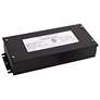 WAC 8 1/2" Wide Black 24VDC Enclosed Class 2 Power Supply