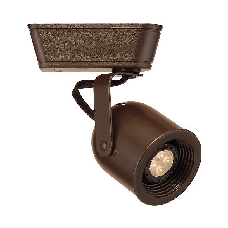 Image 1 WAC 808 LED Bronze Low Volt Track Head for Lightolier Tracks