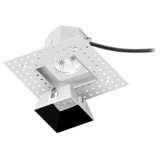 WAC Aether 3 1/2&quot; Square Black LED Trimless Downlight