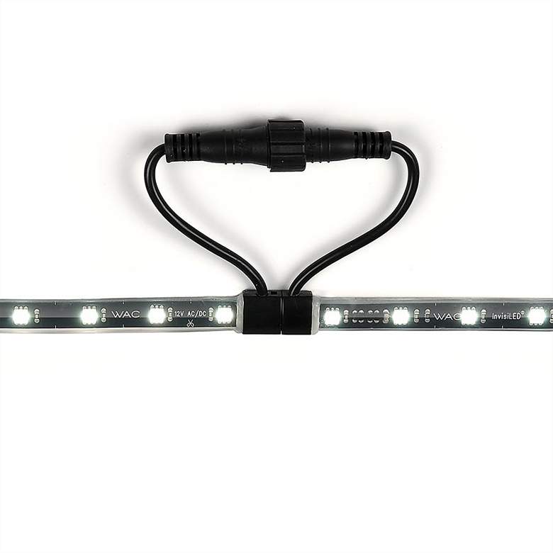 Image 1 WAC Afoe Black 12" 3000K LED Outdoor Tape Light System