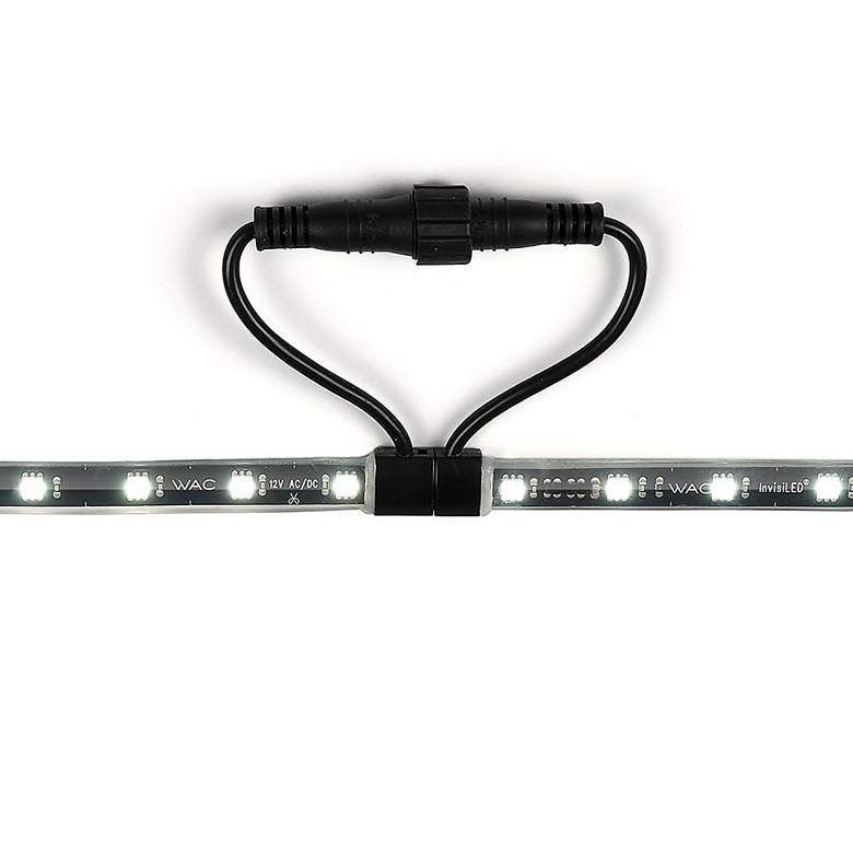 Image 1 WAC Afoe Black 5-Foot 3000K LED Outdoor Tape Light System