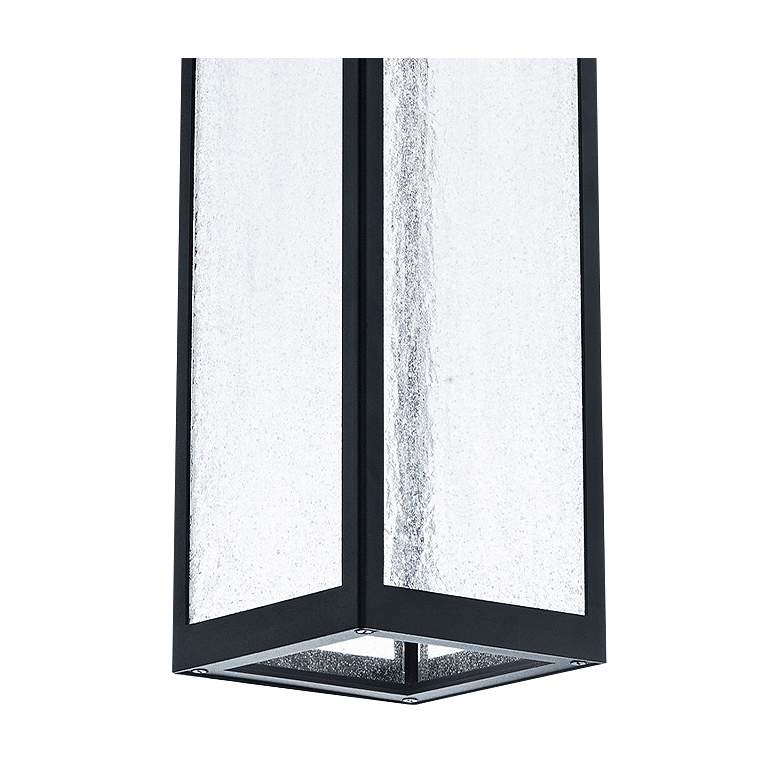 Image 2 WAC Amherst 15 1/2" High Black LED Outdoor Hanging Light more views