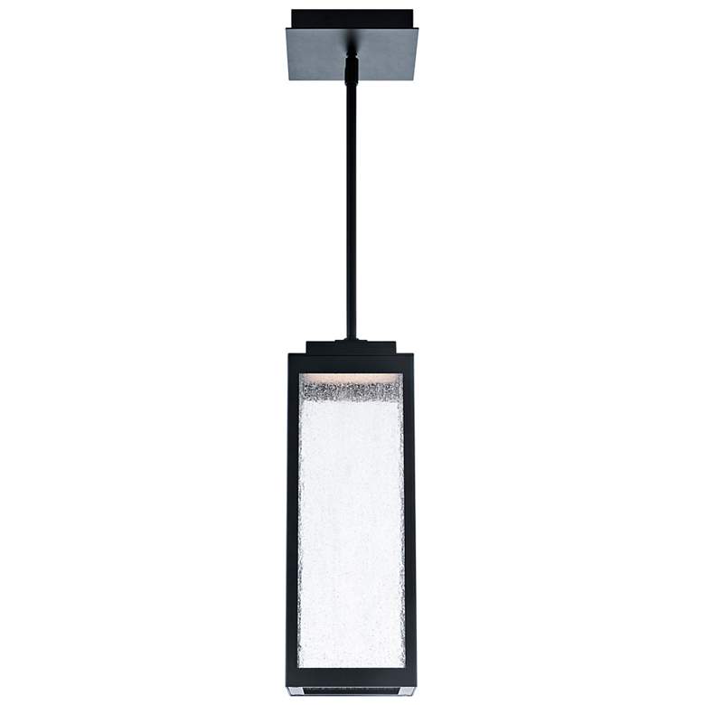 Image 3 WAC Amherst 15 1/2" High Black LED Outdoor Hanging Light more views
