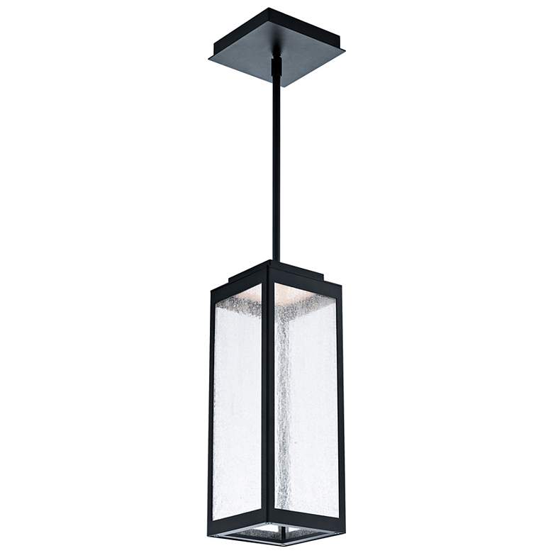 Image 4 WAC Amherst 15 1/2" High Black LED Outdoor Hanging Light more views