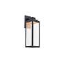 1_WAC Amherst 18" High Black LED Outdoor Wall Light