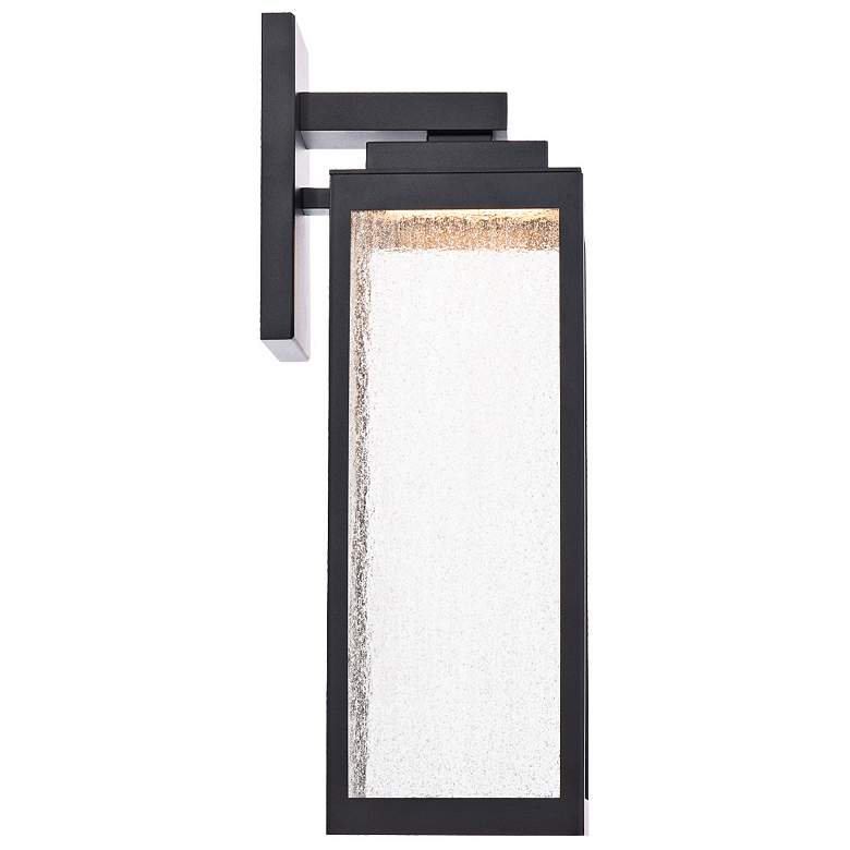 Image 4 WAC Amherst 18" High Black LED Outdoor Wall Light more views