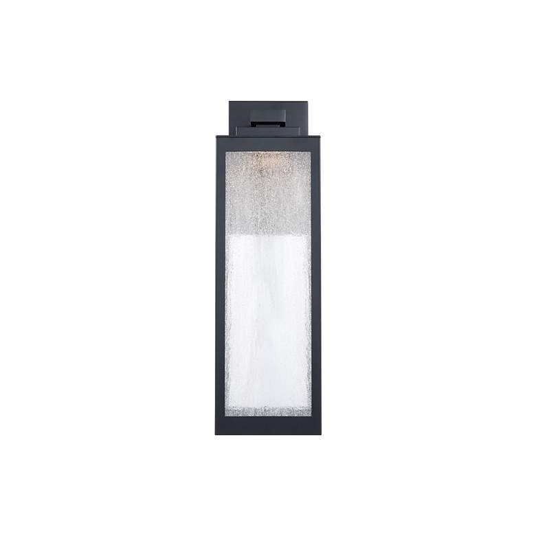 Image 2 WAC Amherst 22" High Black Aluminum LED Outdoor Wall Light more views