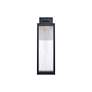 2_WAC Amherst 22" High Black Aluminum LED Outdoor Wall Light more views