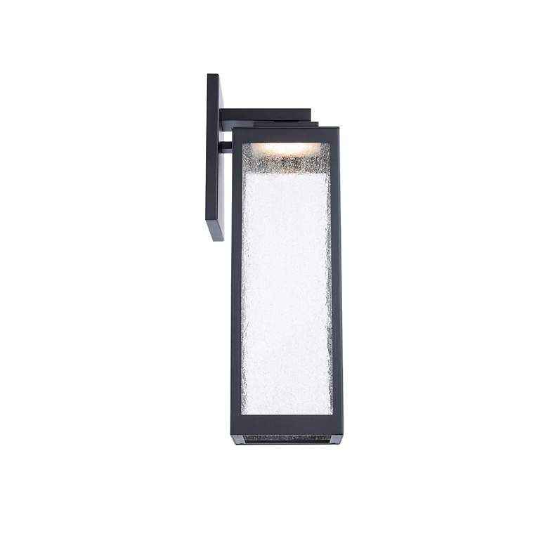 Image 3 WAC Amherst 22" High Black Aluminum LED Outdoor Wall Light more views