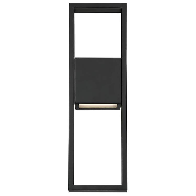 Image 3 WAC Archetype 18" High Black Finish Modern LED Outdoor Wall Light more views