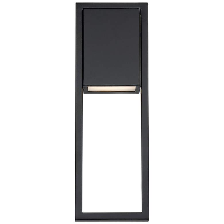 Image 4 WAC Archetype 18 inch High Black Metal LED Outdoor Wall Light more views