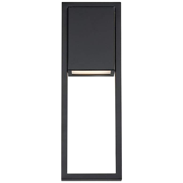 Image 4 WAC Archetype 18" High Black Metal LED Outdoor Wall Light more views