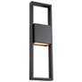2_WAC Archetype 24" High Black ADA LED Outdoor Wall Light