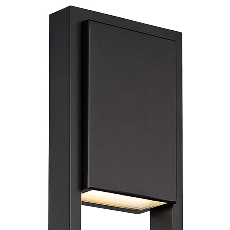 Image 2 WAC Archetype 24" High Black LED Outdoor Wall Light more views