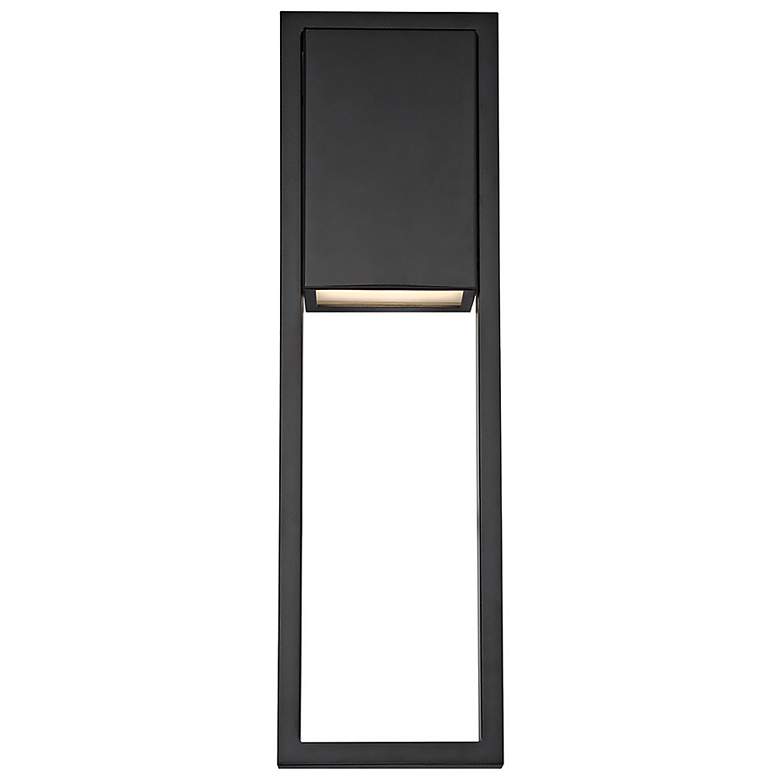 Image 3 WAC Archetype 24" High Black LED Outdoor Wall Light more views