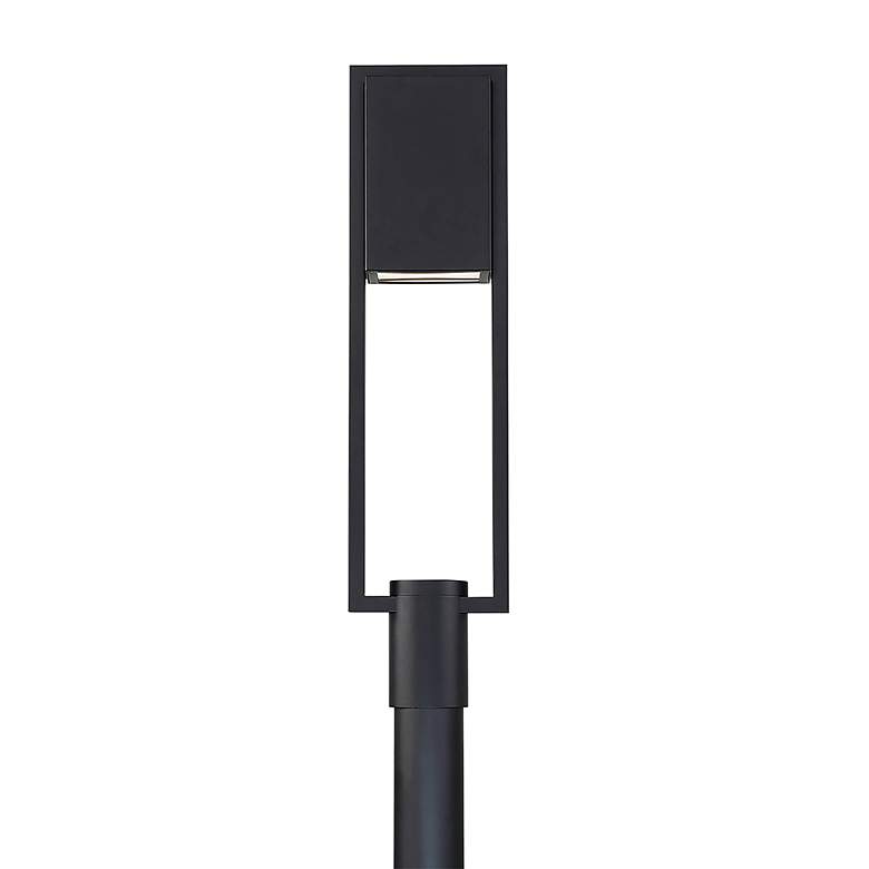 Image 2 WAC Archetype 28 inch High Black Finish Modern Outdoor Post Light more views