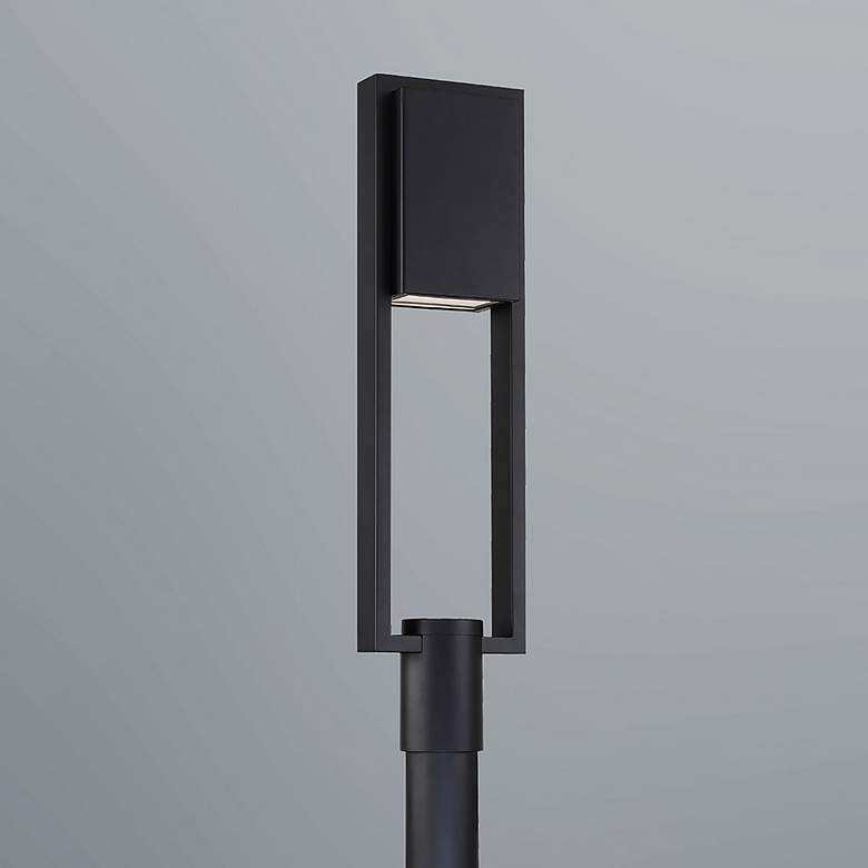 Image 4 WAC Archetype 28 inch High Black Finish Modern Outdoor Post Light more views