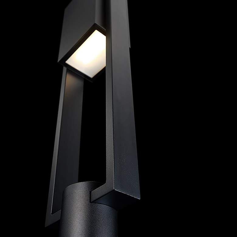 Image 5 WAC Archetype 28 inch High Black Finish Modern Outdoor Post Light more views