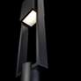 WAC Archetype 28" High Black Finish Modern Outdoor Post Light