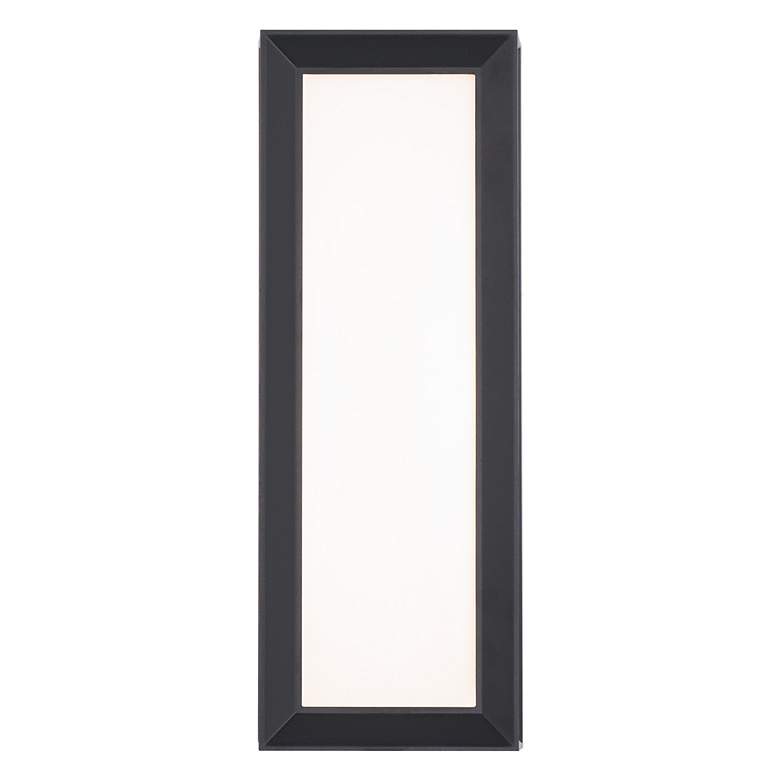 Image 2 WAC Argo 16" High Black LED Outdoor Wall Light more views