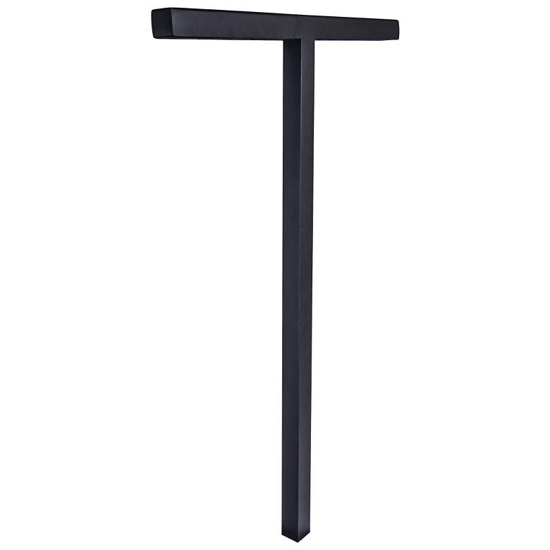 Image 1 WAC Balance 23 1/2"H Black LED Landscape Double Path Light