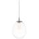 WAC Bolla 6" Wide Chrome Iron LED Oval Mini Pendant