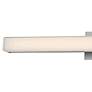 WAC Brink 24" Wide Brushed Aluminum Modern LED Linear Bar Bath Light