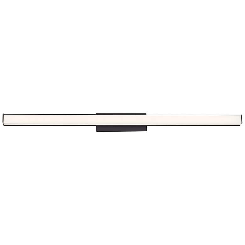 Image 1 WAC Brink 36" Wide Brushed Black LED Bath Light