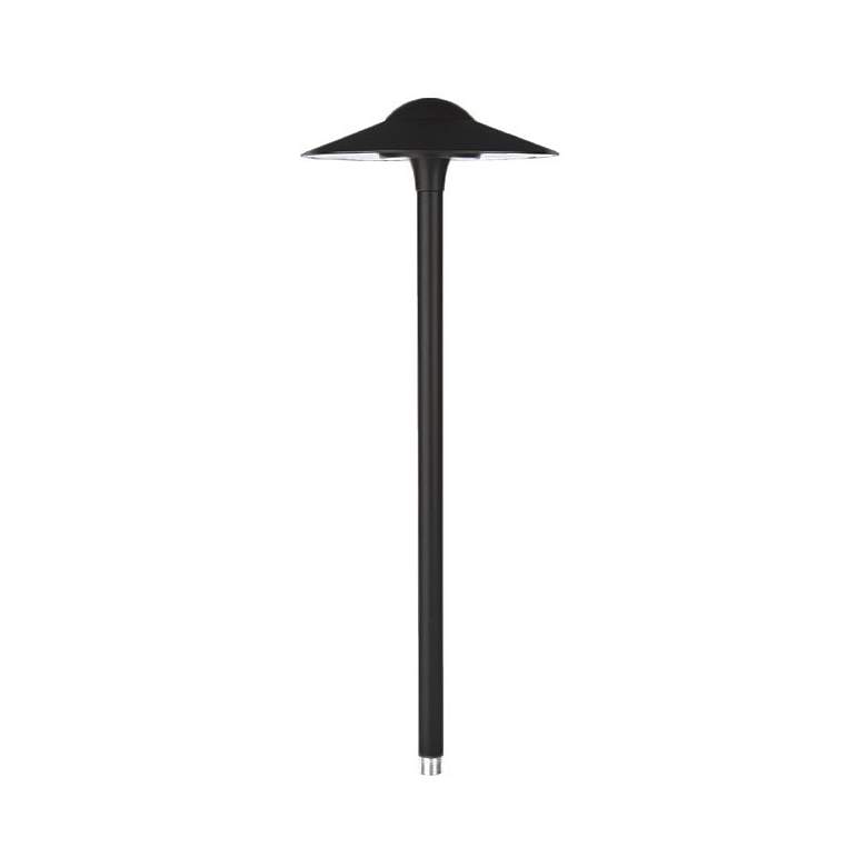 Image 1 WAC Canopy 21 3/4" High Black LED Landscape Area Path Light