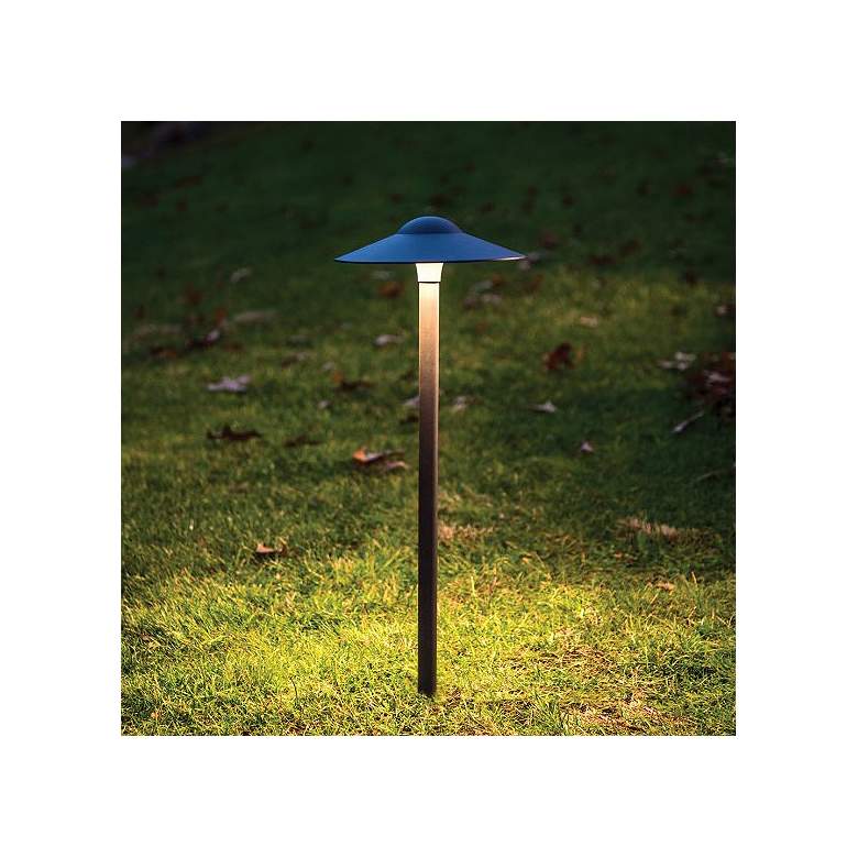 Image 2 WAC Canopy 21 3/4" High Black LED Landscape Area Path Light more views