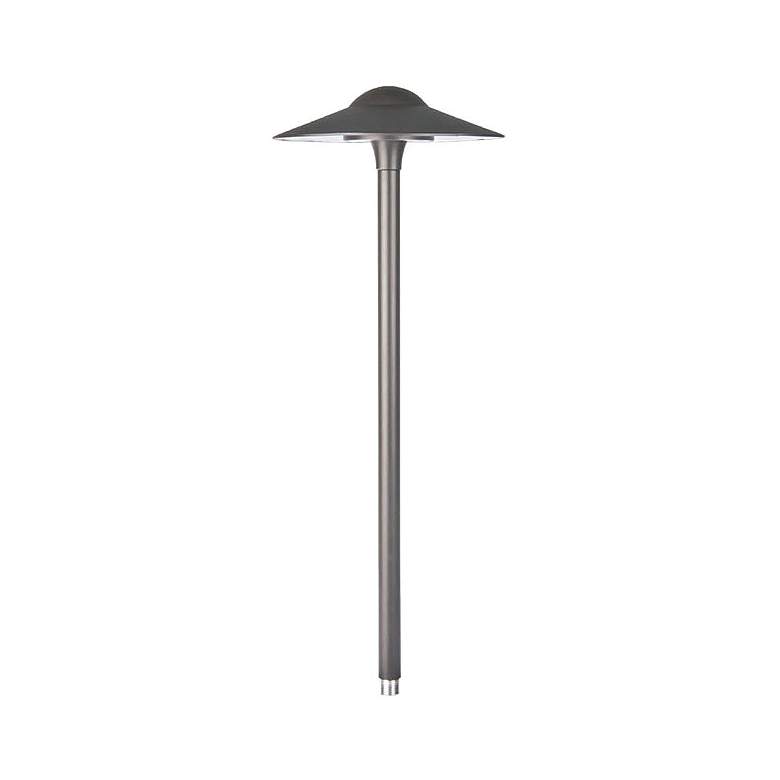 Image 1 WAC Canopy 21 3/4 inch High Bronze 2700K LED Area Path Light