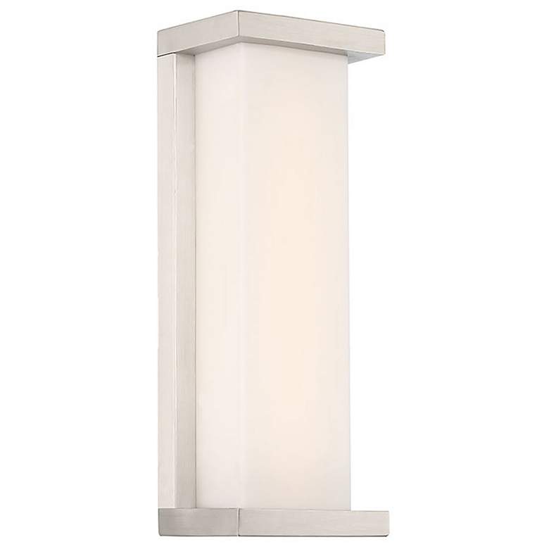 Image 2 WAC Case 14" High Stainless Steel LED Outdoor Wall Light