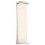 2_WAC Case 20" High 1-Light Stainless Steel Outdoor Wall Light