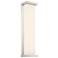 WAC Case 20" High 1-Light Stainless Steel Outdoor Wall Light