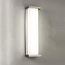 1_WAC Case 20" High 1-Light Stainless Steel Outdoor Wall Light