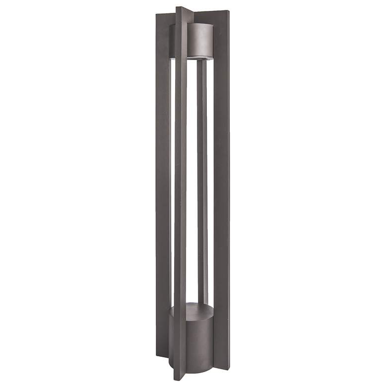 Image 1 WAC Chamber 30" High Bronze 12V LED Landscape Bollard Light