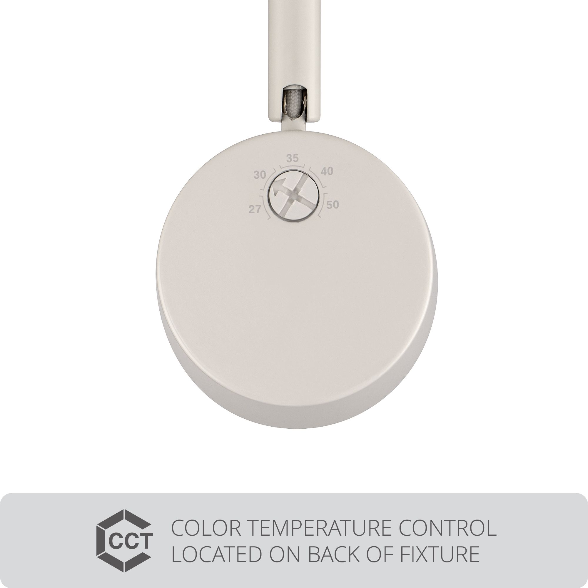 Image 3 WAC Charge 8010 Brushed Nickel LED Track Head more views