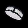 3_WAC Constantine 14" Wide Black LED Drum Ceiling Light more views