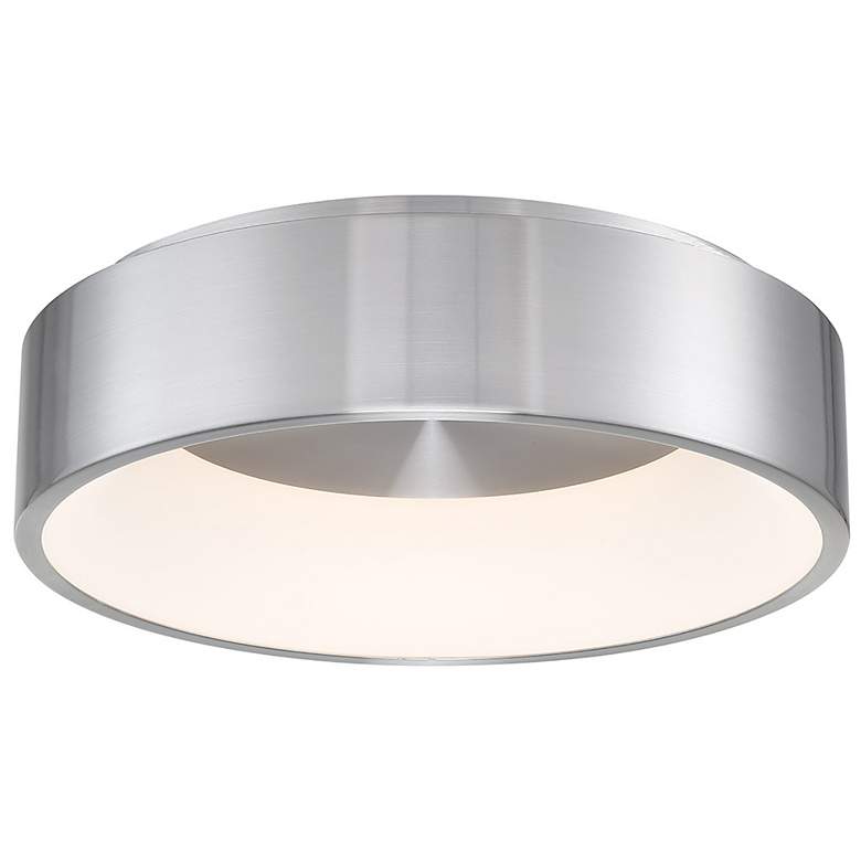 Image 2 WAC Corso 18" Wide Brushed Aluminum LED Ceiling Light