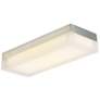 Thumbnail2 of WAC Dice 14" Wide Brushed Nickel Flush Mount LED Ceiling Light