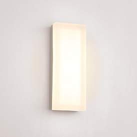 Image4 of WAC Dice 14" Wide Brushed Nickel Flush Mount LED Ceiling Light more views