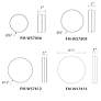 Thumbnail4 of WAC Dot 9" Wide Black 3000K LED Outdoor Ceiling Light more views